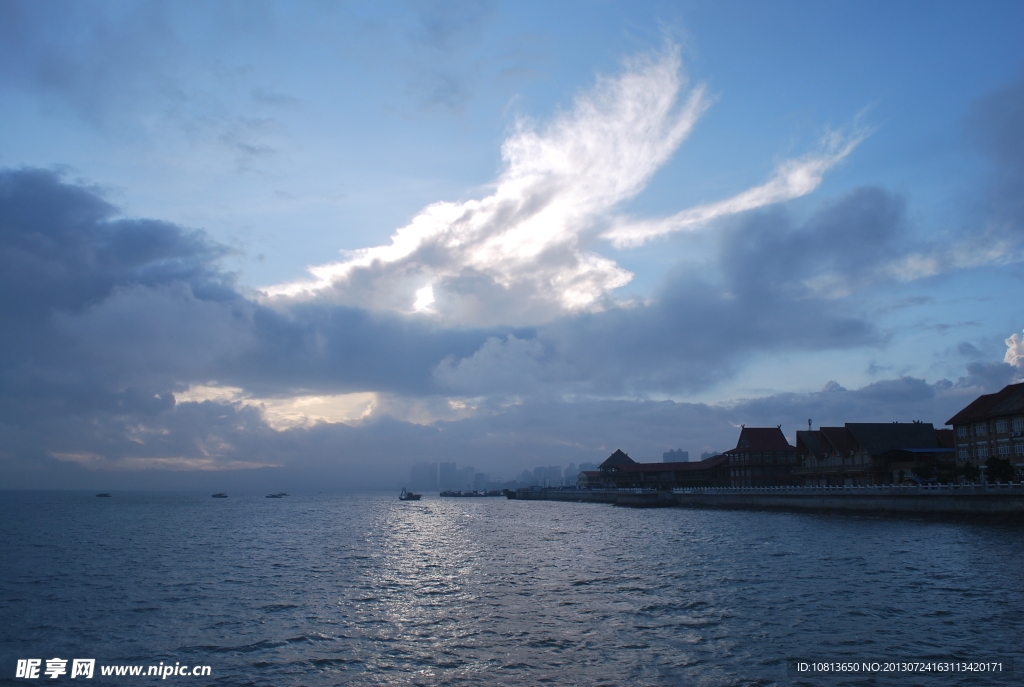 北海早晨