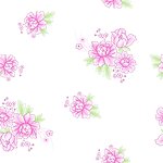 碎花底纹