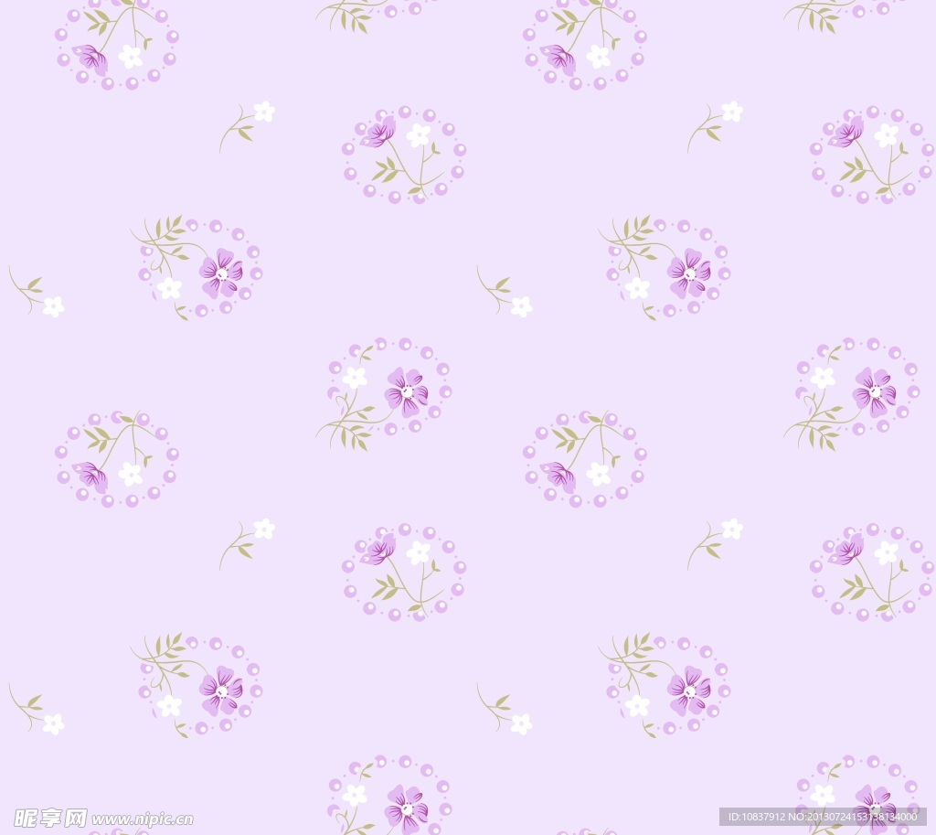 碎花底纹