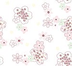碎花底纹
