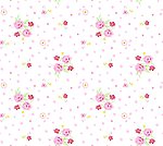 碎花底纹