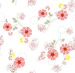 碎花底纹