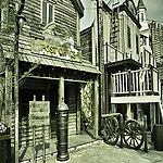 建筑装饰画