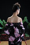 古典美女美背