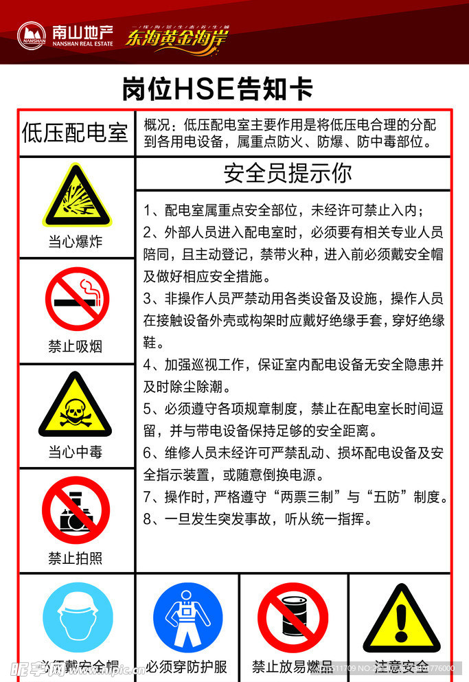 岗位告知卡