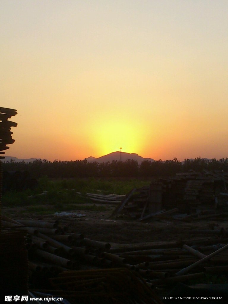 夕阳