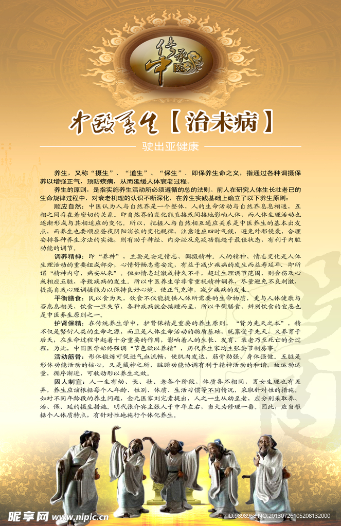 中医文化展板