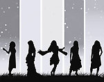 人物剪影