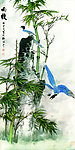 竹子水墨画