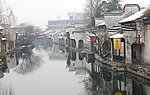 南浔古镇雪景