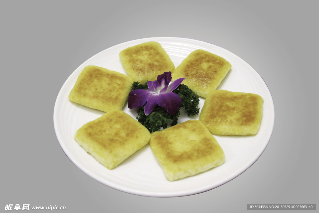 点心 香煎杂粮饼