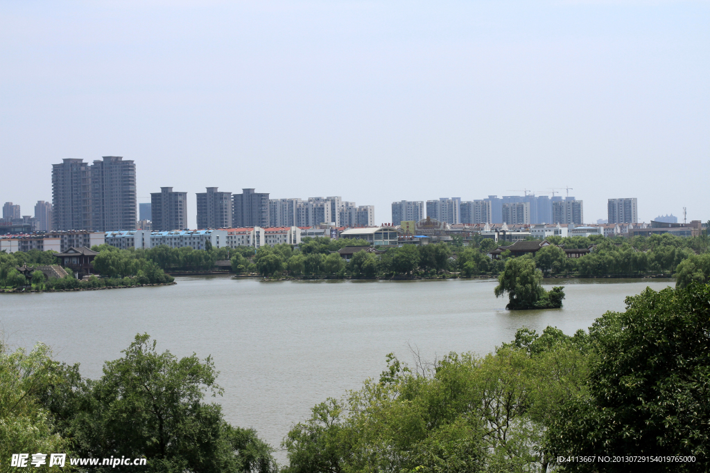 南湖风景