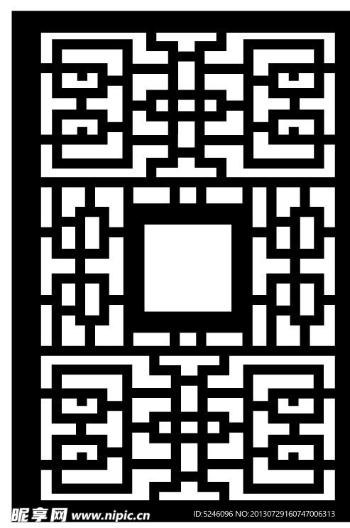 古代花纹