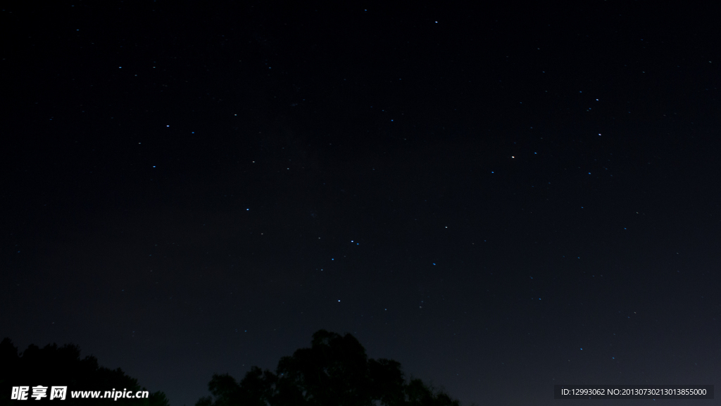 璀璨繁星 星空