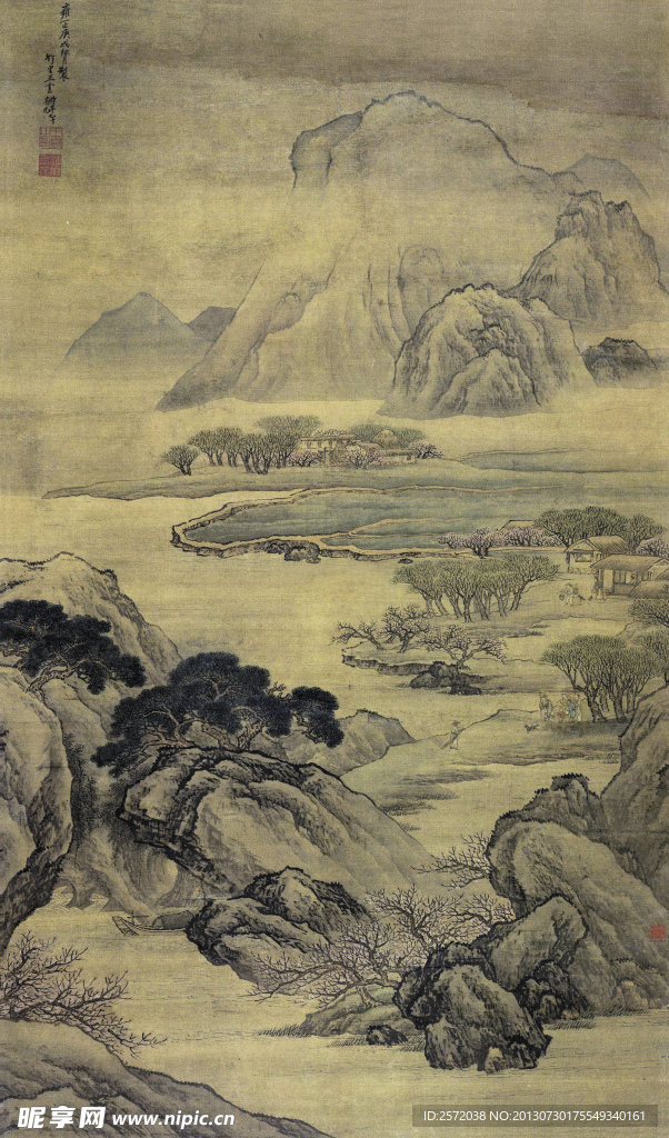 清代山水画