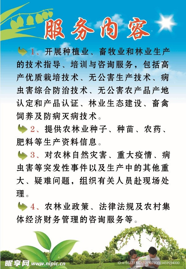 种植 服务内容