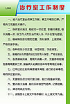 治疗室工作制度