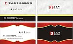 高档 名片矢量素材