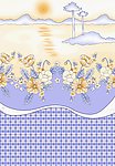 服装背景底纹