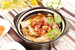 葫芦条红烧肉砂锅