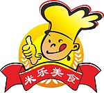 米乐美食标志