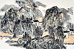 山外夕阳明