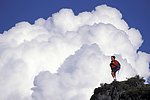 山顶的人