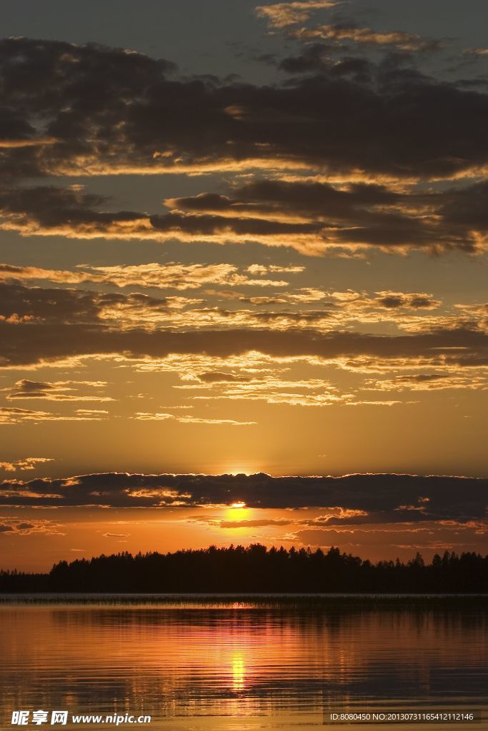 夕阳西下