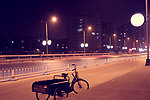 洛阳牡丹桥夜景