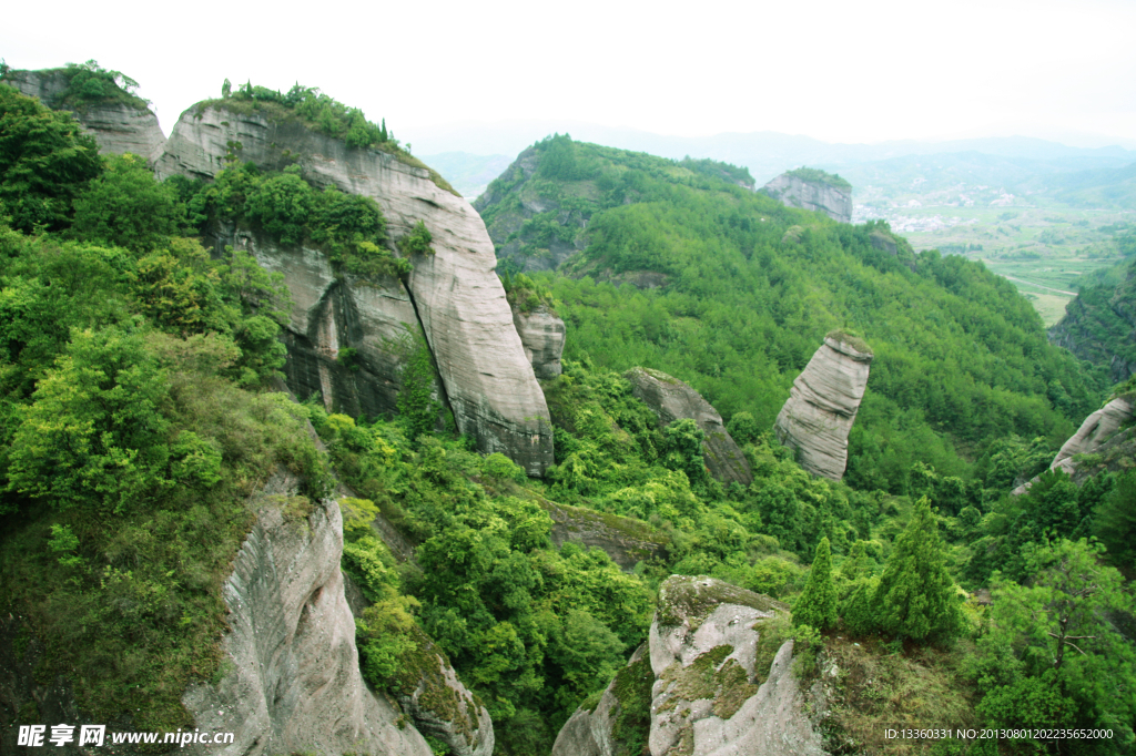 冠豸山景色