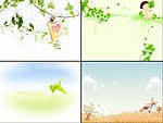 花纹素材PPT
