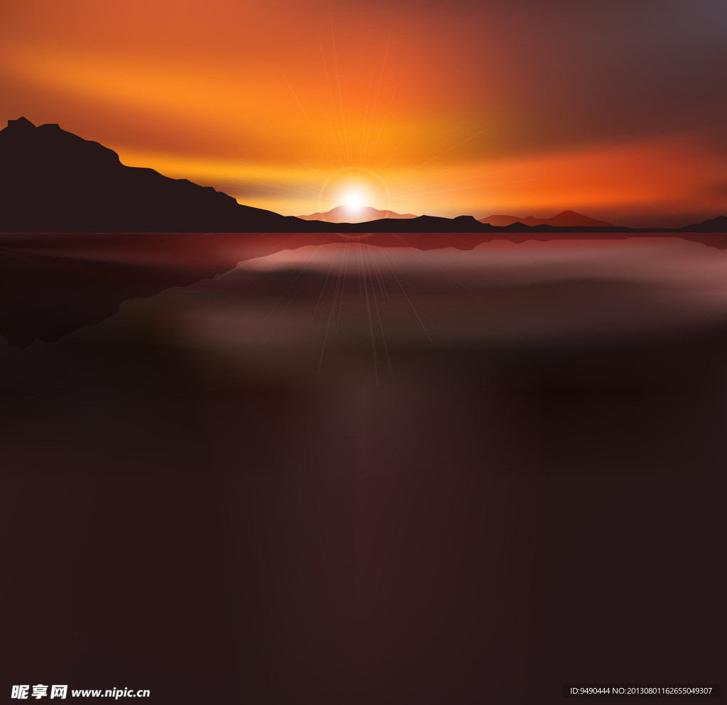 夕阳