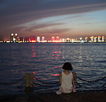 海湾公园夜景
