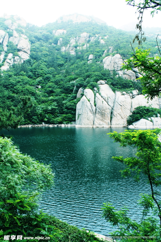 山水风景 湖水