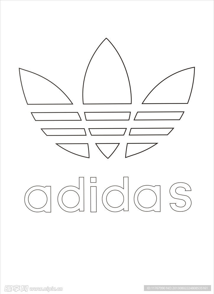 阿迪达斯 logo
