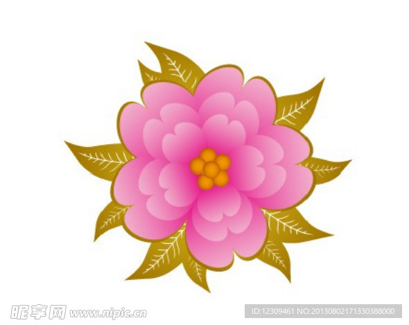 鲜花 粉红