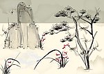 传统水墨画