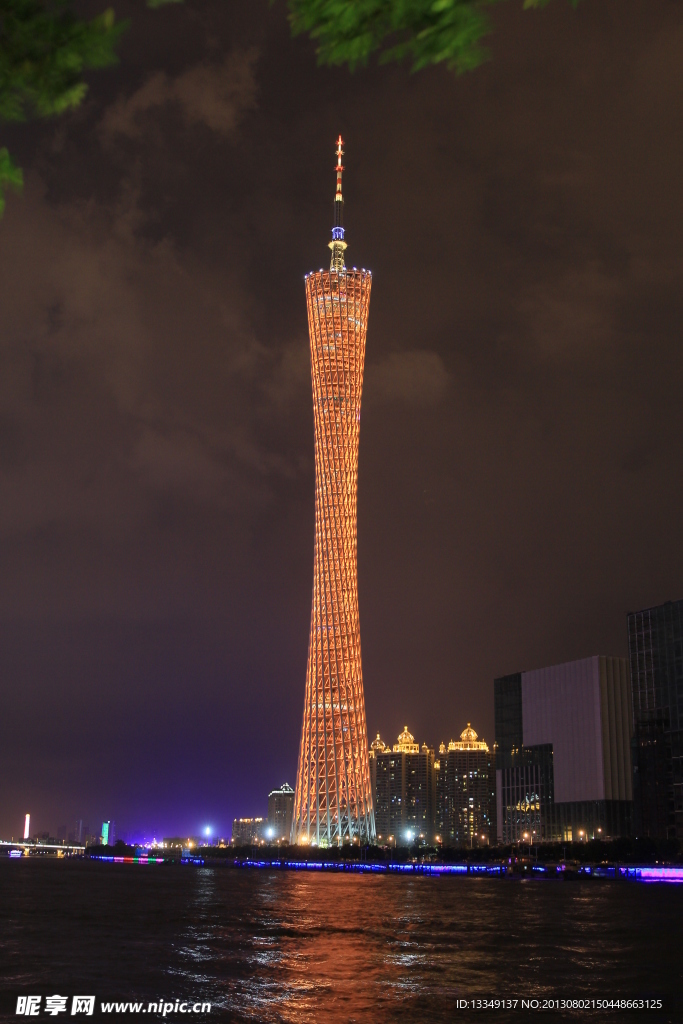 广州塔夜景