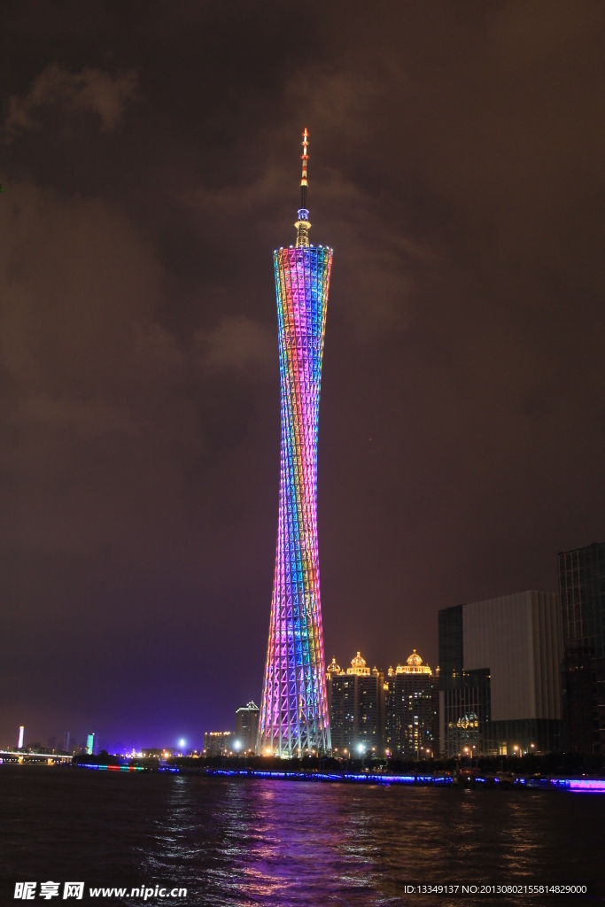 广州塔夜景