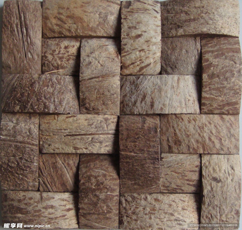 回字形椰壳装饰板 - JH-K41 - 京美瑞 (中国 北京市 生产商) - 马赛克 - 砖瓦和瓷砖 产品 「自助贸易」