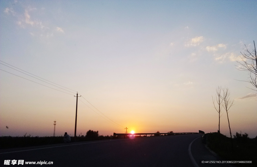 夕阳