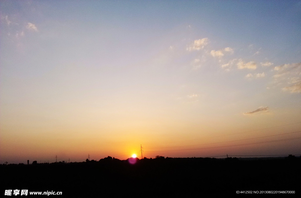 夕阳