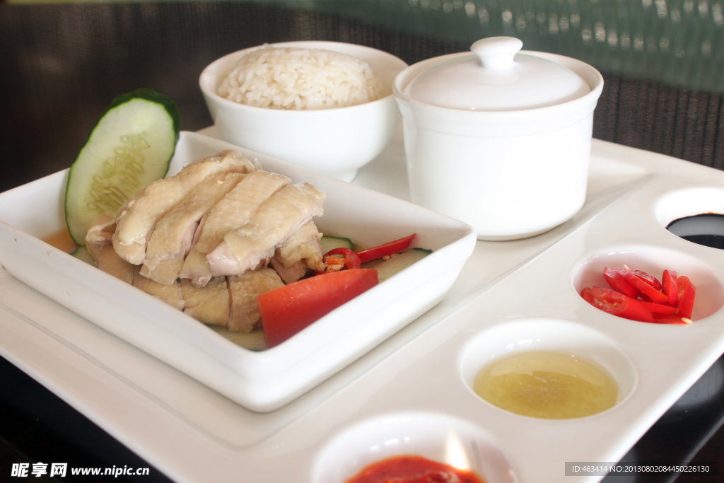 海南鸡饭 – 鸡汤