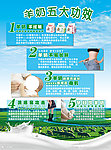山羊奶宣传单