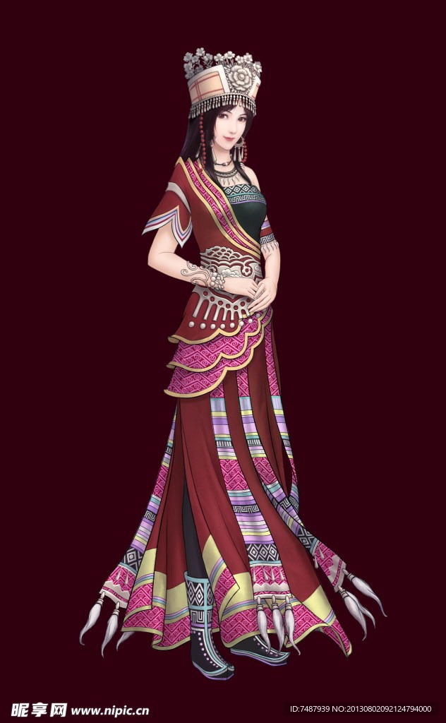 游戏美女