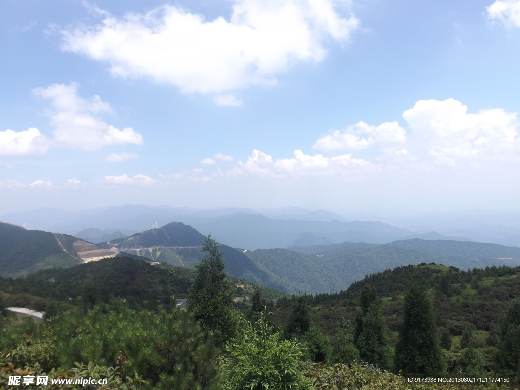 九宫山云朵