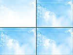 冰背景ppt