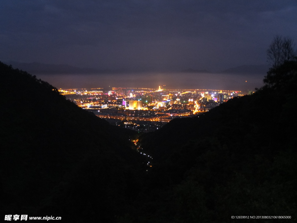 丽水夜景