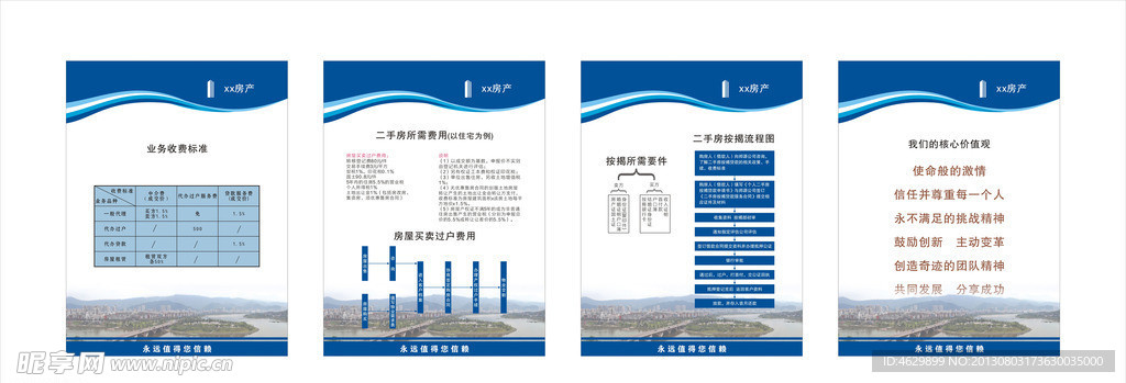 二手房中介公司制度牌