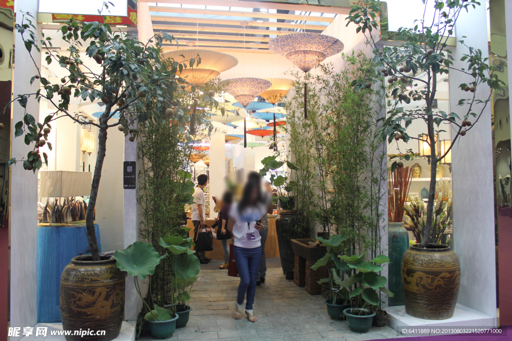 植物店面